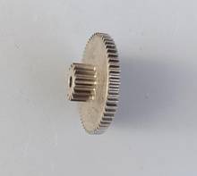 Metal gear, 15 teeth 0.8 module + 59 teeth 0.6 module, shaft hole 4mm, loose fit 2024 - buy cheap