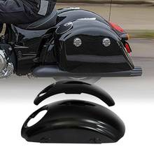 Alforjas para motocicleta, cubierta de tapa de altavoz de Audio, recortes para Indian Chieftain 2014-2018, Chieftain Classic 2024 - compra barato