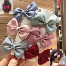 1PC Kids Baby Girl Hair Clips Colorful Bows Children Toddler Hairpin Haarspeldjes Barrettes Baby Hair Accessories Gift 2024 - buy cheap