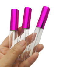 10ml Empty Lip Gloss Tube,Gold,Purple Cap,Lip Glaze Tubes DIY Lip Balm Cosmetic Packing Container 2024 - buy cheap