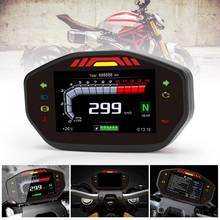 Topo!-motocicleta geral display lcd tft speeeter 6-velocidade retroiluminação motocicleta oeter para 1 2 4 cilindro 2024 - compre barato