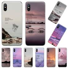 Rupi Kaur Beach Sea Mountain Lines Art luxury Anti-fall Phone Case For iphone 12 5 5s 5c se 6 6s 7 8 plus x xs xr 11 pro max 2024 - buy cheap