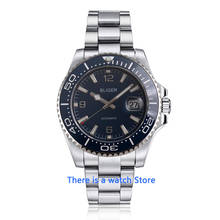 Bliger 43mm Blue Dial Mens Mechanical Watch Sapphire Glass Date Waterproof Luminous Automatic Watch 2024 - buy cheap