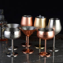 304 glasses of red wine, stainless steel, silver, pink, gold juice cup, 304 cop party cup, champagne cooking 500ml 2024 - buy cheap
