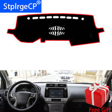 For Toyota prado 2010 2011 2012 2013-2019 Car Styling Dash Mat Dashmat Dashboard Sticker Cover Sun Shade Dash Board Cover Carpet 2024 - buy cheap