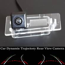 Car Dynamic Trajectory Rear View Camera FOR Hyundai Solaris Sedan HCR 2017 2018 2019 2020 HD Intelligent Parking Tracks Camera 2024 - buy cheap
