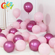 30pcs/lot 12inch Metallic Colors Latex Balloons kids Birthday Party Decorations Globos Mix Rose Wedding Decoration Helium Ballon 2024 - buy cheap