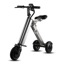 Scooter elétrica para adultos, triciclo elétrico dobrável com três rodas, bicicleta elétrica para idosos, 250w, 36v 2024 - compre barato