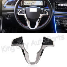 Capqx botão de controle de volante automotivo, multifuncional com controle de volume e áudio para hyundai verna solaris 10-16 2024 - compre barato
