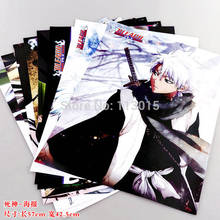 8pcs/set Anime Bleach Posters Paintings Wall pictures included 8 different designs High quality Embossed poster toy 2024 - buy cheap