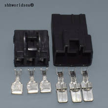 Shhworldsea 3Pin 7.8 milímetros conector Do Carro, 3P plug Auto, 7.8 milímetros conector elétrico Do Carro para carro motocicleta Truck 7282-3030 7283-3030 2024 - compre barato