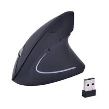 Venda quente sem fio vertical gaming mouse óptico ergonômico ratos 1600dpi gamer mouse 2024 - compre barato