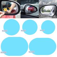 Carro espelho retrovisor à prova de chuva filme anti-nevoeiro clara etiqueta protetora anti-risco impermeável espelho janela filme para carro 2024 - compre barato
