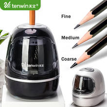 Tenwin 8030 Submarine Look Electric Auto Pencil Sharpener USB Plug-in/Battery Dual Modes Adjustable Sharpener Student Stationery 2024 - buy cheap