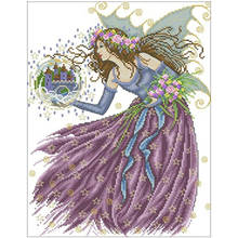Stardust Fairy patterns Counted Cross Stitch 11CT 14CT 18CT DIY Chinese Cross Stitch Kits Embroidery Needlework Sets 2024 - buy cheap