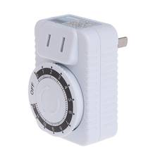 AC 220V 12 Hour Mechanical Wall Plug Switch Timer Socket Home Appliances Control 2024 - buy cheap