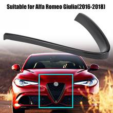 Car Front Grill Protective Frame Cover Trim for Alfa Romeo Giulia 2016 2017 2018 Car-styling car trim Car Accessories ABS 2024 - buy cheap