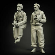 Unassambled 1/35 ancient Officers Kharkov include 2  Resin figure miniature model kits Unpainted 2024 - buy cheap