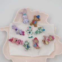 18piece 3cm Duffy ShellieMay StellaLou cat  very small collection figures toys duffy bear figure DIY  toys 2024 - buy cheap