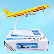 16CM 1:400 Scale Boeing B757-200 Model Toys DHL Express Delivery Airlines Aircraft Airliner Display Collection F Standing plane 2024 - buy cheap