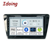 Idoing-Radio Multimedia con GPS para coche, Radio con reproductor, Android, para Skoda Rapid 2013-2020, Carplay, Bluetooth 5,0, unidad principal, No 2 Din 2024 - compra barato
