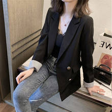2020 New Women Work Office Ladies Long Sleeve Casual Blazer Fashion Business Solid Suits 2024 - buy cheap