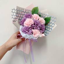 2 peças-presente criativo romântico de aniversário-flores rosas 2024 - compre barato