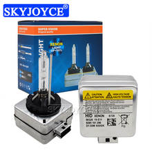 Skyjoyce-lâmpada de xenon para farol de carro, lâmpada hid para substituição em 35w, 55w, d3s, 6000k, 4300k, 8000k, 5000k, d1r, d3r 2024 - compre barato