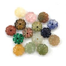 Cuentas de piedra semipreciosa Natural Multiflora DIY para hacer collares y pulseras, venta de paquetes de 10mm 2024 - compra barato