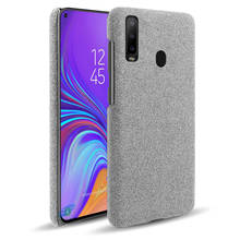 Cloth Cases For Samsung Galaxy A9 Pro 2019 G887N Case Slim Retro Cloth Hard Phone Cover For Samsung Galaxy A8s G8870 Coque Capa 2024 - buy cheap