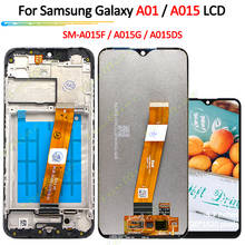 For Samsung Galaxy A01 A015 LCD Display Touch Screen Digitizer A015F A015G A015DS Assembly Replacement For samsung a01 lcd 2024 - buy cheap