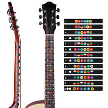 Innovative Guitar Fretboard Note Decals Fingerboard Frets Map Sticker for Beginner Learner guitar accessories 2024 - buy cheap