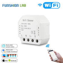 DIY Smart WiFi Light LED Dimmer Switch Smart Life/Tuya APP Remote Control 1/2 Way Switch,Works with Alexa Echo Google Home 2024 - buy cheap