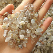 100g Natural Crystal Quartz Citrine Gravel Rock Raw Gemstone Mineral Specimen Healing Stone Fish Tank Decoration 2022 - buy cheap