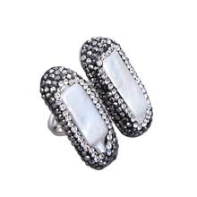 GG Jewelry-Anillo de perlas blancas, bisutería, Macersite 2023 - compra barato