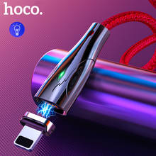 Hoco magnético cabo de us para iphone 11 pro xs max x 7 6 mais telefones de carregamento rápido tipo c cabo usb fio dados para samsung xiaomi 2024 - compre barato