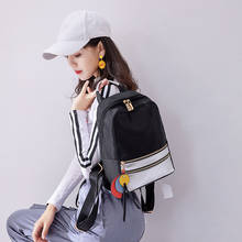 Mochila impermeable a la moda para mujer, bolsos escolares informales de alta calidad, reflectantes plateados, bolsos de viaje de estilo universitario para adolescentes 2024 - compra barato