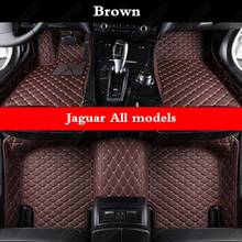 Custom Car Fit Floor Mats for Jaguar E-PACE XJ XJL XK F-TYPE XE XF I-PACE XJ6 XJ6L F-PACE All Weather Automotive Foot Rugs Pads 2024 - buy cheap