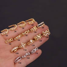 1Pc CZ Ear Cuff No Piercing Conch Cuff Earring Gold Silver Color Fashion Adjustable Cartilage Helix Conch Fake Piercing Jewelry 2024 - buy cheap