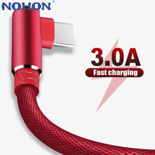 1m 2m 3m 90 Degree Micro USB Type C Cable Charger Data Cord For Samsung Huawei Xiaomi Oneplus USBC Mobile Phone Fast Charge Wire 2024 - buy cheap