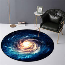 Round Carpet Space For Modern Living Room 3D Planet Universe Children Floor Mat Teen Room Rug Bathroom Mat Anti-slip Bedside Mat 2024 - buy cheap