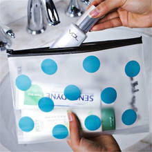Transparent PVC Waterproof Toothbrush Cosmetic Bag Women Travel Portable Makeup Bag Make Up Organizer Storage Pouch 783849 2024 - buy cheap