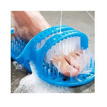 Sapatos de banho de plástico pedra pomes pé purificador do chuveiro escova massageador chinelos para o banheiro pés calcanhar cuidados 2024 - compre barato