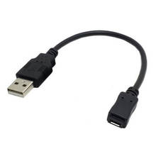 Micro USB B Тип 5pin мама к USB 2,0 папа разъем Удлинительный кабель 25 см 2024 - купить недорого