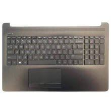 US Laptop keyboard for HP 15-DA 15-da0088nr 15-DB 15T-DA 15T-DB TPN-C135 TPN-C136 with Palmrest Upper Cover 2024 - buy cheap