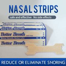 600 pcs Better Breathe Nasal Strips Good Sleeping Anti Snoring Nasal Patch Stop Snoring Strips Easier Health Care Product 2024 - buy cheap