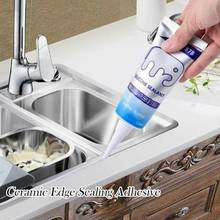 1 PC 120ml Silicone Ceramic Sealant Tile Seam Refilling Sealer Toilet Repair Glue Bathtub Installation Liquid Glues 2024 - buy cheap