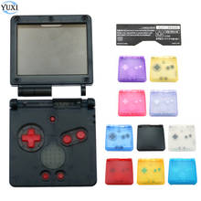 YuXi Replacement Transparent Clear Housing Shell Repair Parts for Nintendo Gameboy Advance SP for GBA SP Console Case Cover 2024 - buy cheap