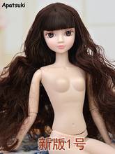 Кукла шарнирная с 12 шарнирами, 11,5 дюйма, с длинными коричневыми волосами 2024 - купить недорого