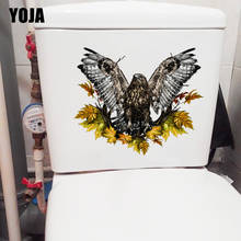 YOJA 24.3×20.4CM Hand Drawn Eagle Classical Art Wall Stickers Home Accessories Bathrom Toilet Decor T1-2807 2024 - buy cheap